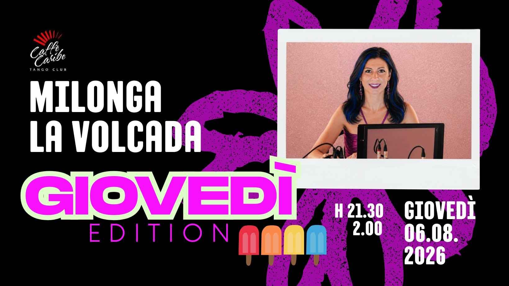 Milonga La Volcada organizza Caffe Caribe Tango Club
