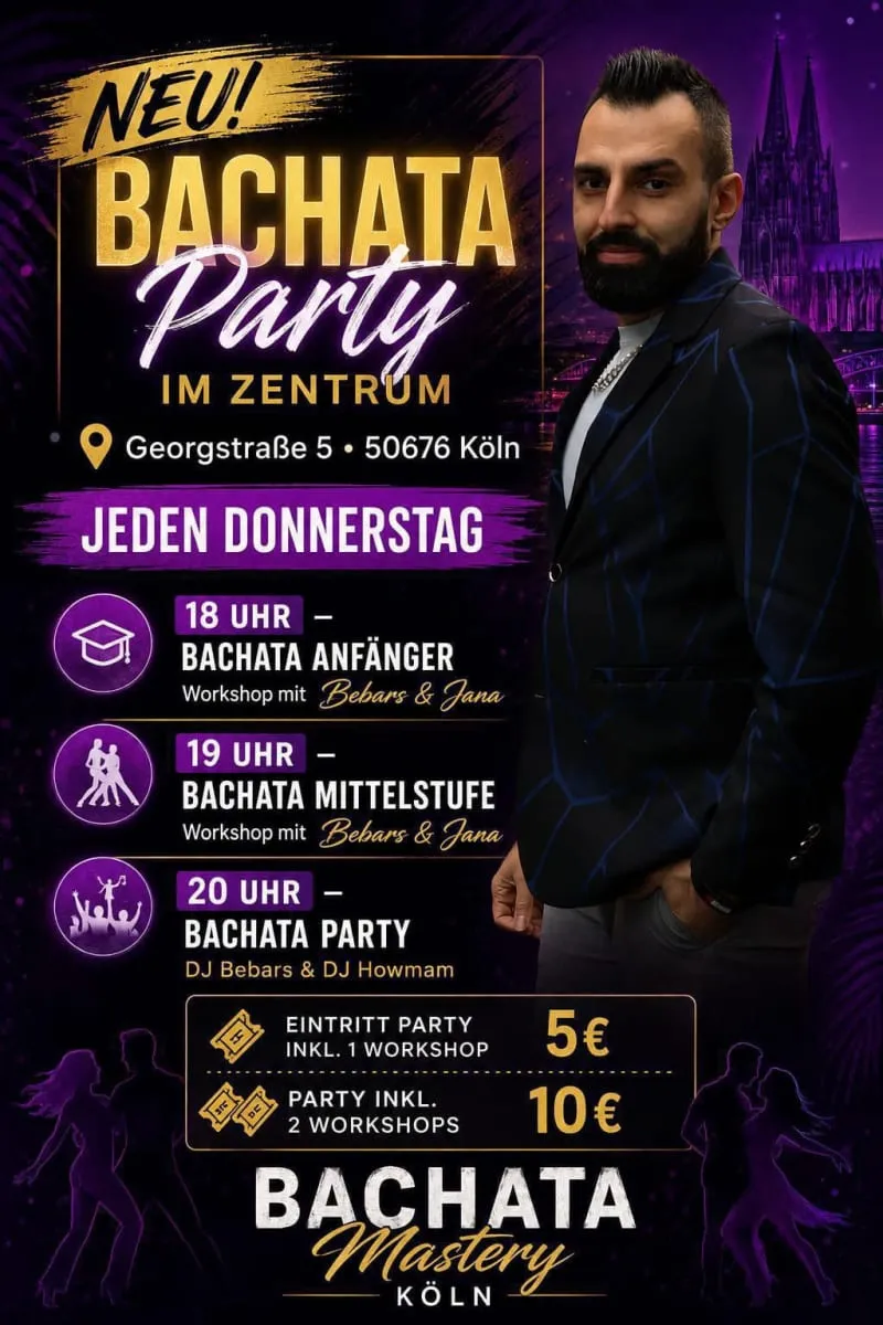 Bachata Party im Zentrum at Georgstraße 5