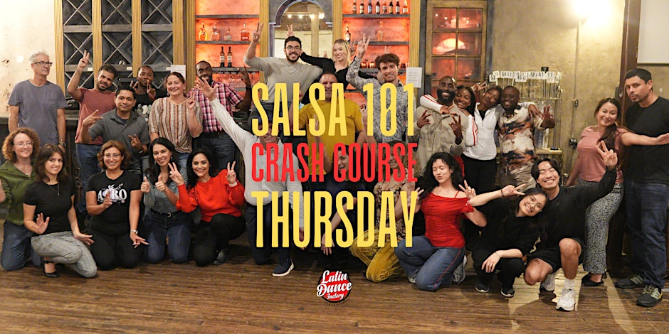 Salsa 101 Crash Course for Absolute Beginners in Houston. at Henke & Pillot