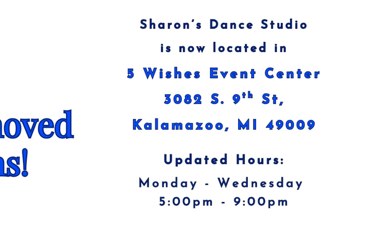 Sharon's Dance Studio — Kalamazoo