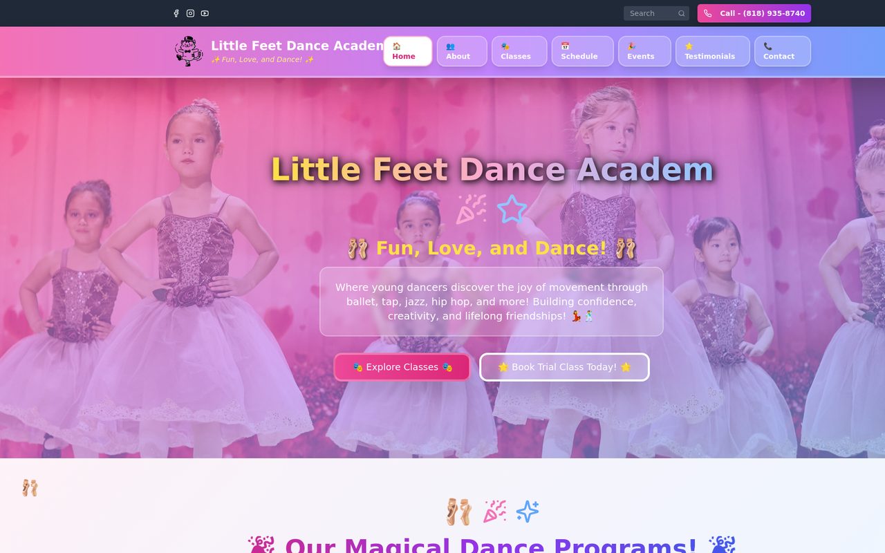 Miss Cherylann’s Little Feet Dance Academy — Burbank