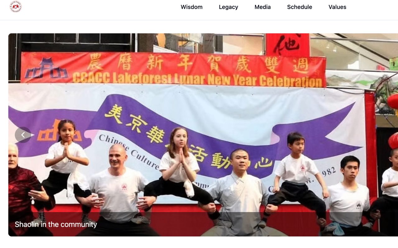 Shaolin Temple Traditional Kung Fu Cultural Center — Rockville