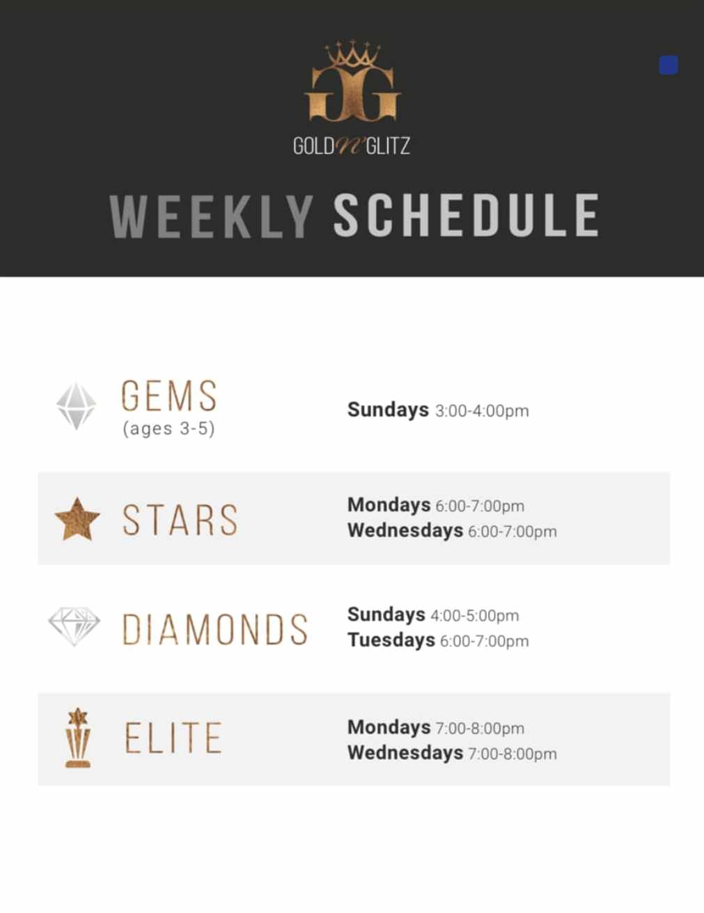 Gold N' Glitz Dance Company — Little Rock