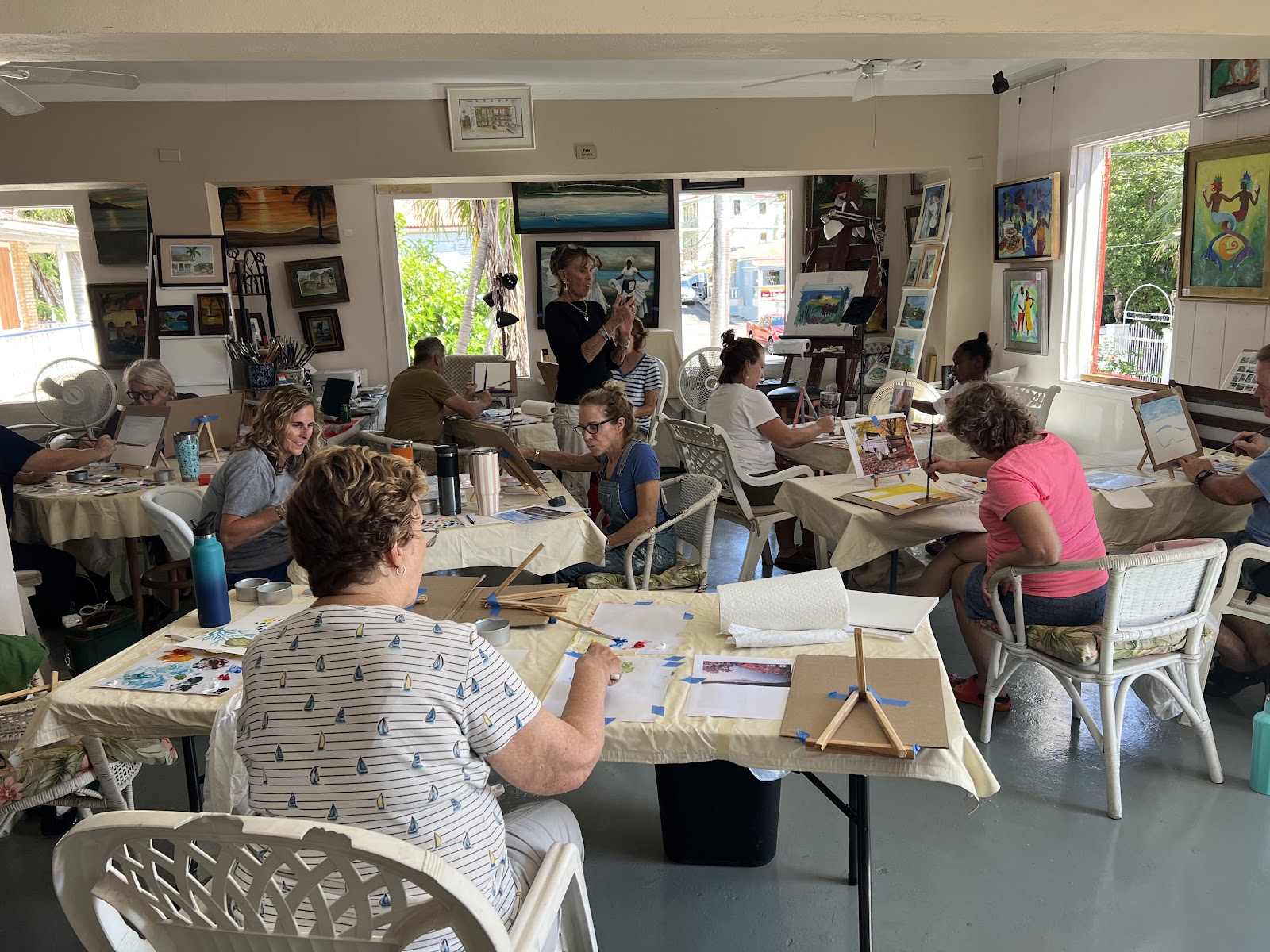 Island Art Studio — Charlotte Amalie