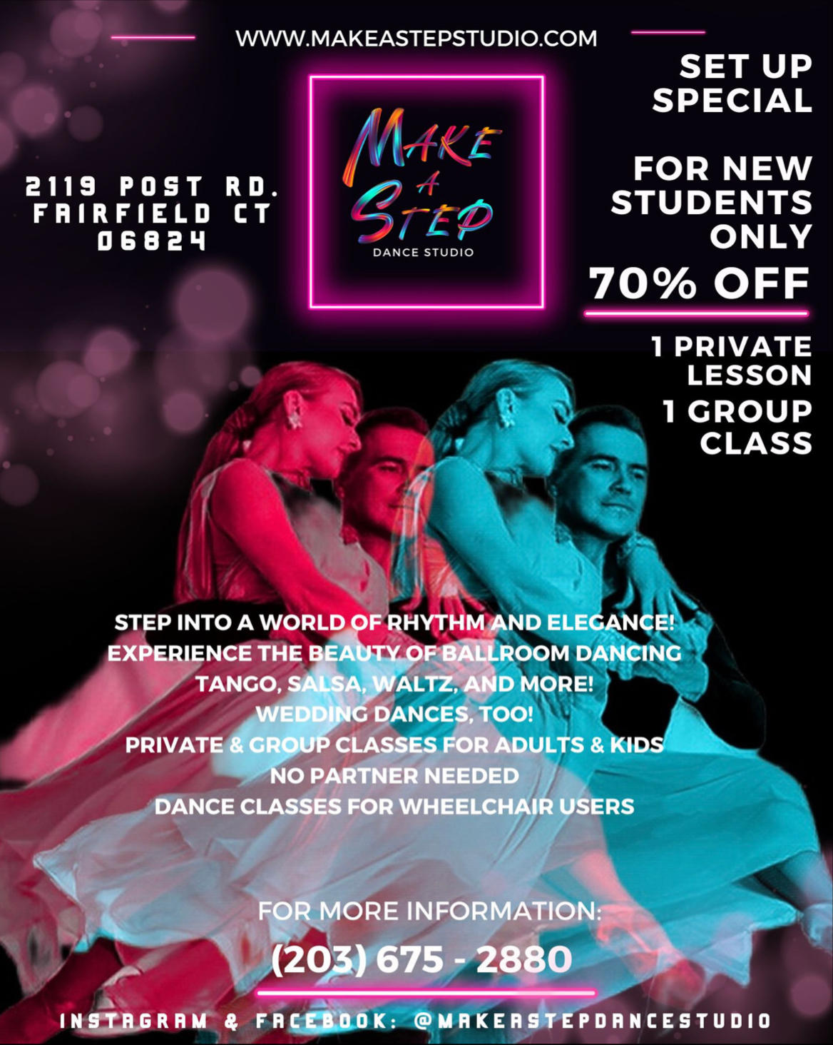 Make a step Dance Studio — Fairfield