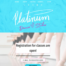 Platinum Dance Studio logo